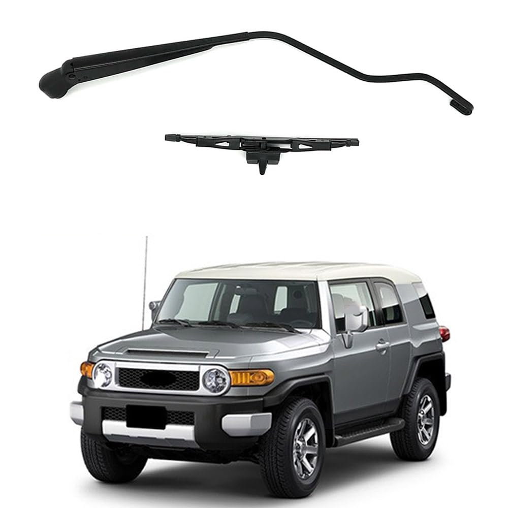 LeoLeozz Auto Heckscheibenwischer,für Toyota FJ Cruiser Wasserdicht langlebigHinten Windschutzschei Heckwischer de Wagen Anzug Zubehör von LeoLeozz