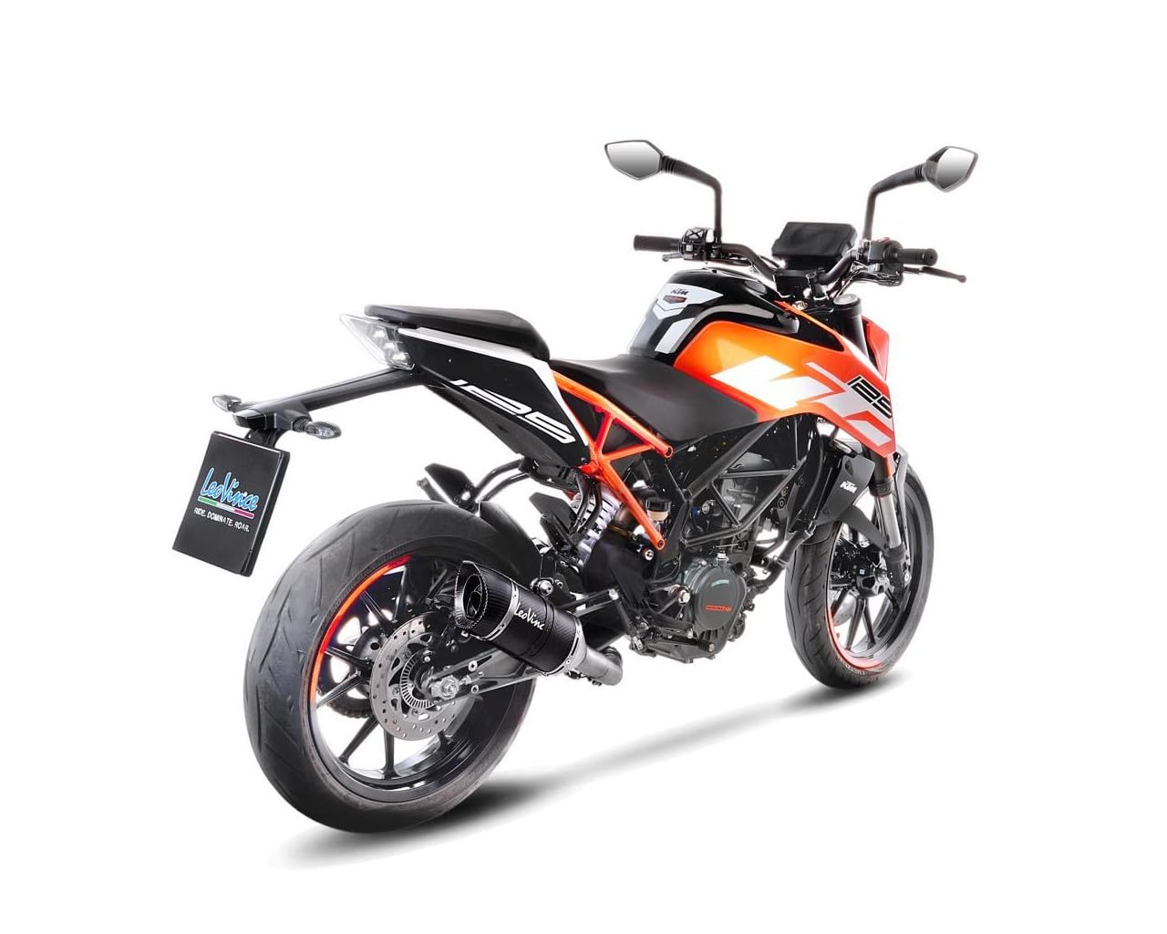 LeoVince SLIP-ON Carbon SBK LV PRO KTM DUKE 125/RC 125 - DUKE 390/RC 390 von LeoVince