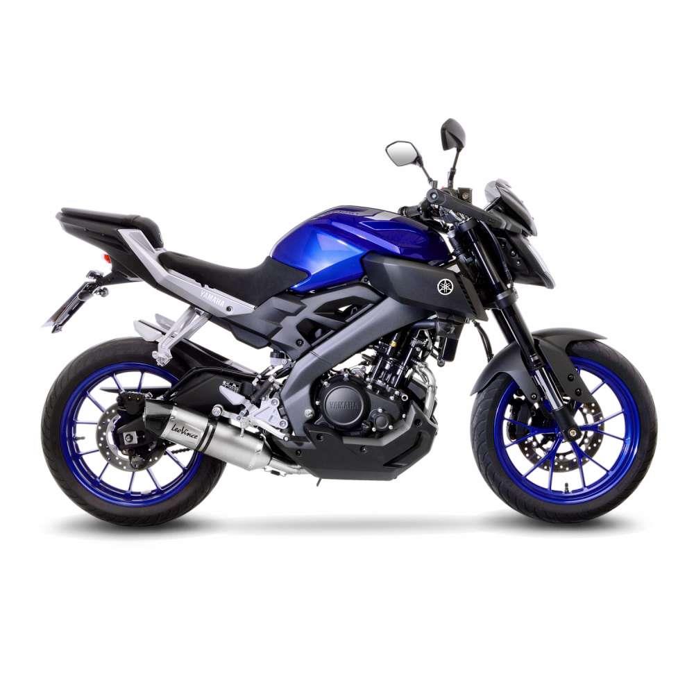 LeoVince Sport Auspuff Komplettanlage LV ONE EVO Edelstahl Yamaha MT-125 Bj.2017-2019 EURO4 +Kat+ABE von LeoVince