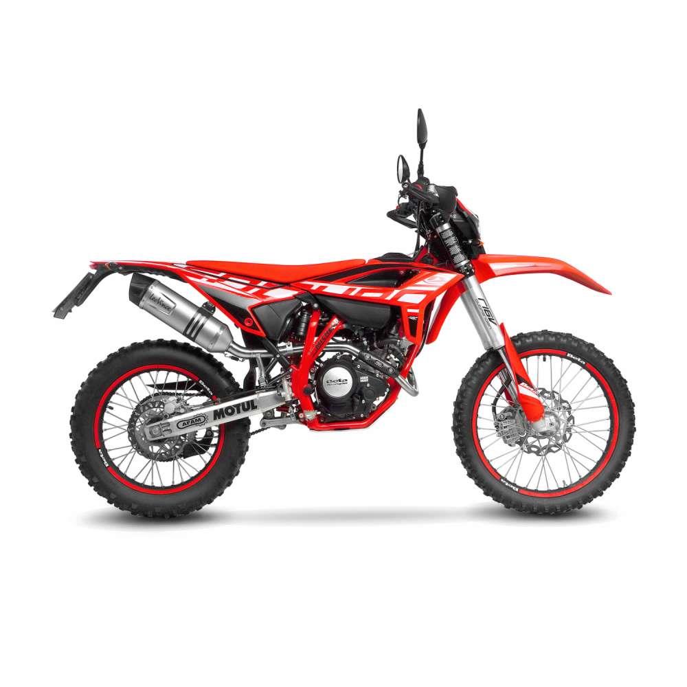 LeoVince Sport Auspuff LV One EVO Edelstahl Beta RR 125 LC Enduro / Motard Bj.2021-2023 EURO-5 +ABE von LeoVince