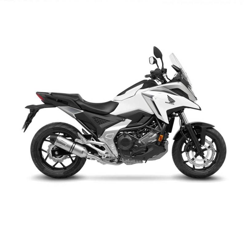 LeoVince Sport Auspuff LV One EVO Edelstahl Honda NC750 X Bj.2021-2024 EURO-5 eintragungsfrei +ABE von LeoVince