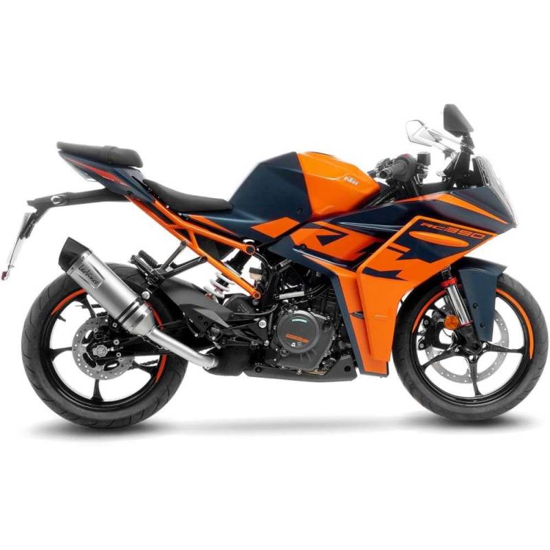 LeoVince Sport Auspuff LV One EVO Edelstahl KTM RC 125 /390 Bj.2022-2023 EURO5 ABE / eintragungsfrei von LeoVince