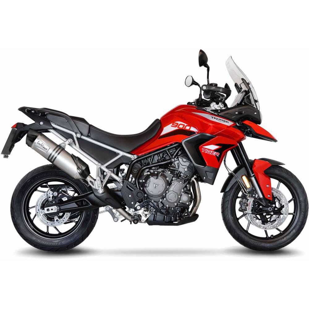 LeoVince Sport Auspuff LV One EVO Edelstahl Triumph Tiger 900 GT/PRO/Rally Bj.2024-2025 EURO5+ /ABE von LeoVince