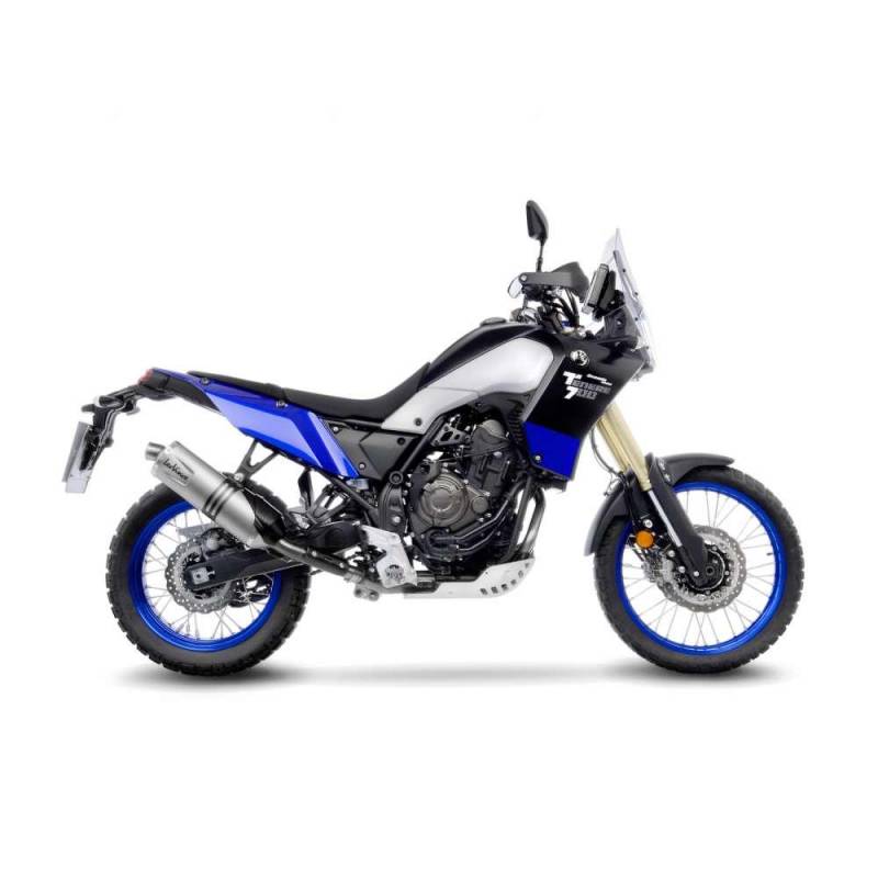 LeoVince Sport Auspuff LV One EVO Edelstahl für Yamaha Tenere 700 Bj. 2019-2024 EURO-4 / EURO-5 +ABE von LeoVince