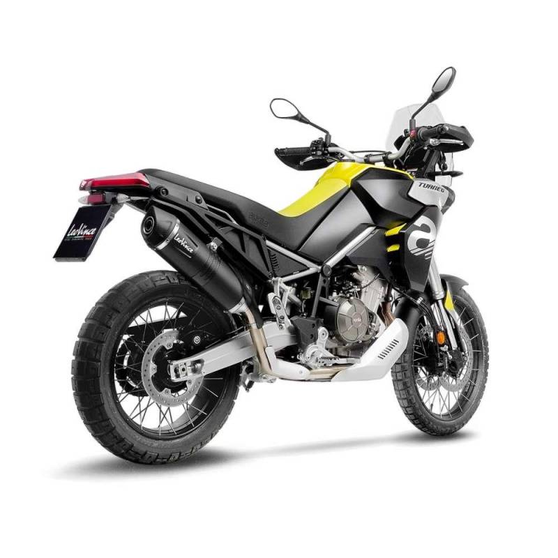 LeoVince Sport Auspuff LV One EVO Edition BLACK Aprilia Tuareg 660 Bj.2022-2024 EURO5 eintragungsfrei von LeoVince