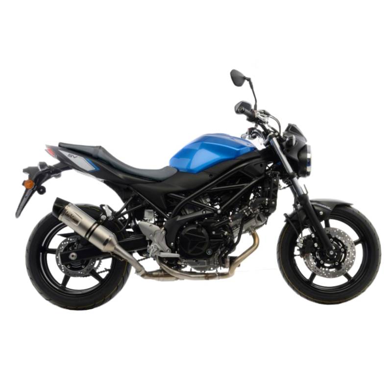 LeoVince Sport Auspuff LV One Evo Edelstahl Suzuki SV 650 / X Bj. 2016-2024 EURO-4/EURO-5 +ABE von LeoVince