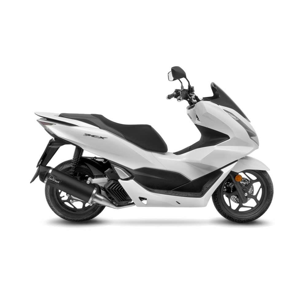 LeoVince Sportauspuff Komplettanlage NERO Honda PCX 125 Bj. 2021-2024 EURO-5 +Kat eintragungsfrei von LeoVince