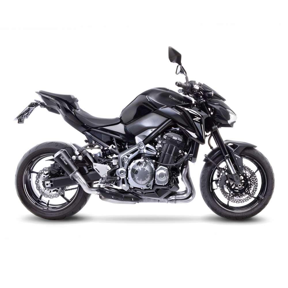 LeoVince Sportauspuff LV-10 Black Edition Kawasaki Z 900 A2 (35kW/70kW) Bj.2018-2024 EURO4/EURO5 ABE von LeoVince