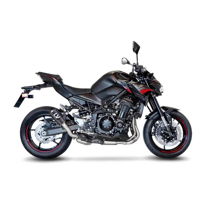 LeoVince Sportauspuff LV-10 Carbon Kawasaki Z 900 (92kW) Bj.2020-2024 EURO-5 +ABE eintragungsfrei von LeoVince