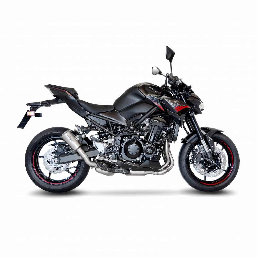 LeoVince Sportauspuff LV-10 Edelstahl Kawasaki Z 900 (92kW) Bj.2020-2024 EURO-5 +ABE eintragungsfrei von LeoVince