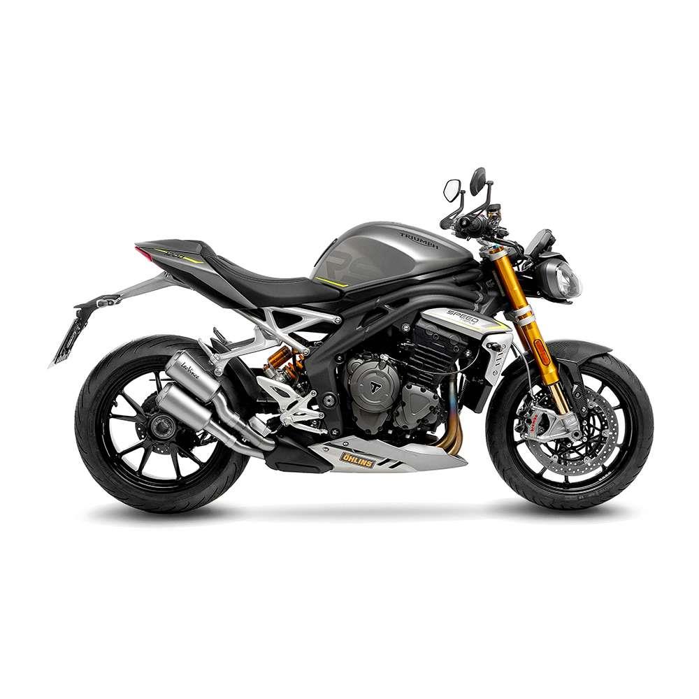 LeoVince Sportauspuff LV-10 Edelstahl Triumph Speed Triple 1200 RR /RS Bj.2021-2023 EURO-5 +ABE von LeoVince