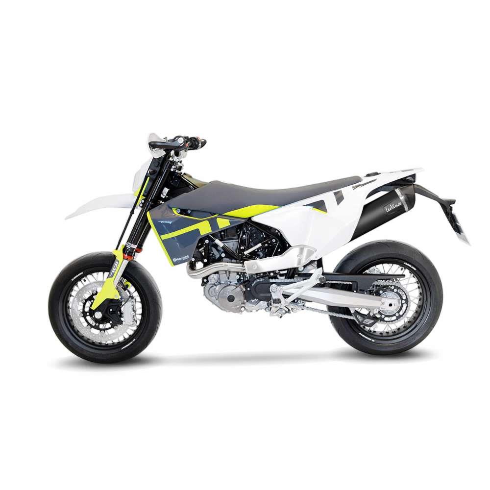 LeoVince Sportauspuff NERO für Husqvarna 701 Enduro / LR / Supermoto Bj.2021-2024 EURO5 /+Kat +ABE von LeoVince