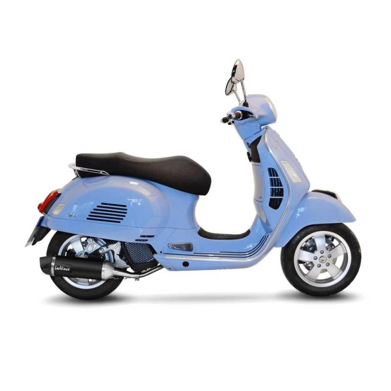 LeoVince Sportauspuff NERO für Vespa GTS 125 / GTS 150 Bj. 2017-2020 EURO-4 +Kat eintragungsfrei von LeoVince