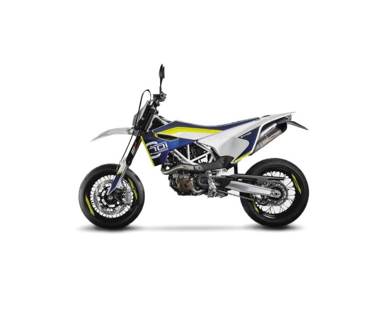 SBK LV ONE EVO HUSQVARNA 701 SUPERMOTO/ENDURO INOX von LeoVince