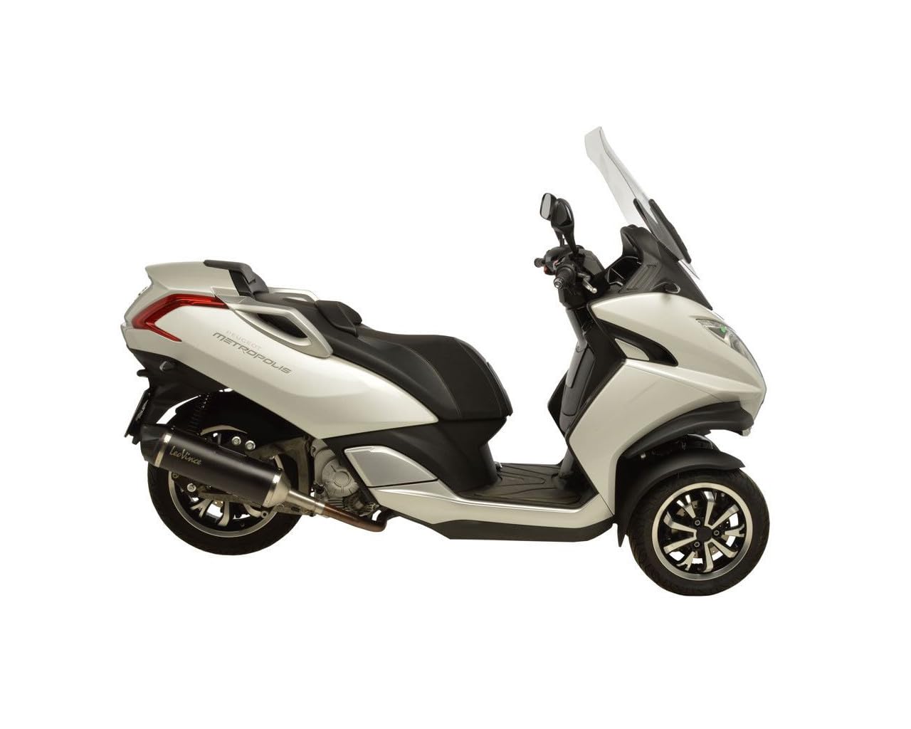 SBK NERO PEUGEOT METROPOLIS 400i INOX von LeoVince