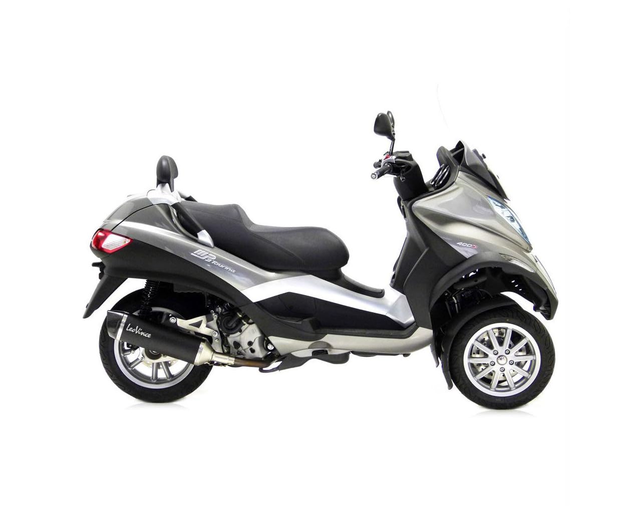 SBK NERO PIAGGIO MP3 400/LT/RST i.e. MP3 LT 500 SPORT i.e. MP3 500/BUSINESS/LT/SPORT i.e. INOX von LeoVince