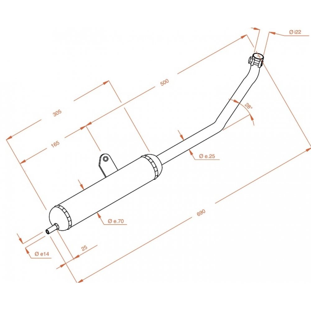 SITOPLUS PIAGGIO SI - KS - FL2 - BOSS von LeoVince