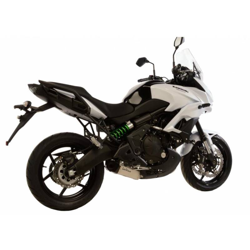 Sport Auspuff Komplettanlage LeoVince Underbody Kawasaki Versys 650 Bj. 2015-2016 +ABE von LeoVince