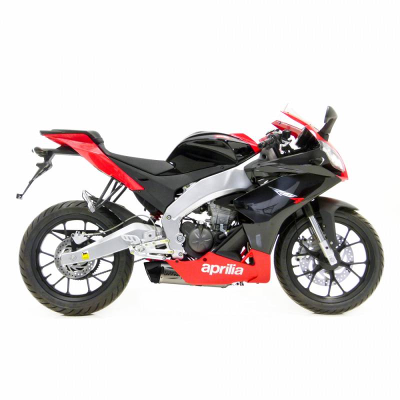 Sport Auspuff LeoVince LV One EVO Edelstahl Aprilia RS4 125 4T Bj. 2011-2016 mit ABE von LeoVince