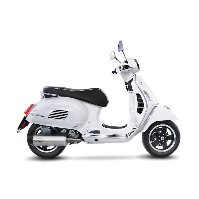 Sport Auspuff LeoVince LV One EVO Vespa GTS 300 HPE / Super / Sei Giorni Bj.2019-2020 EURO4 +Kat+ABE von LeoVince