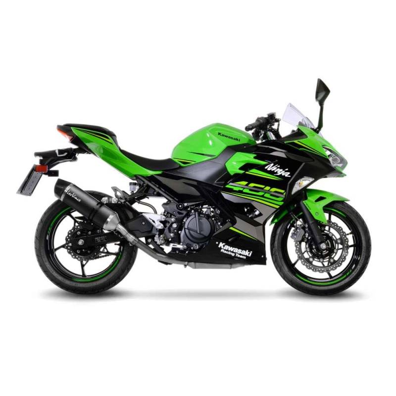 Sportauspuff LeoVince LV One EVO Carbon Kawasaki Ninja 400 Bj. 2018-2023 EURO4/EURO5 eintragungsfrei von LeoVince