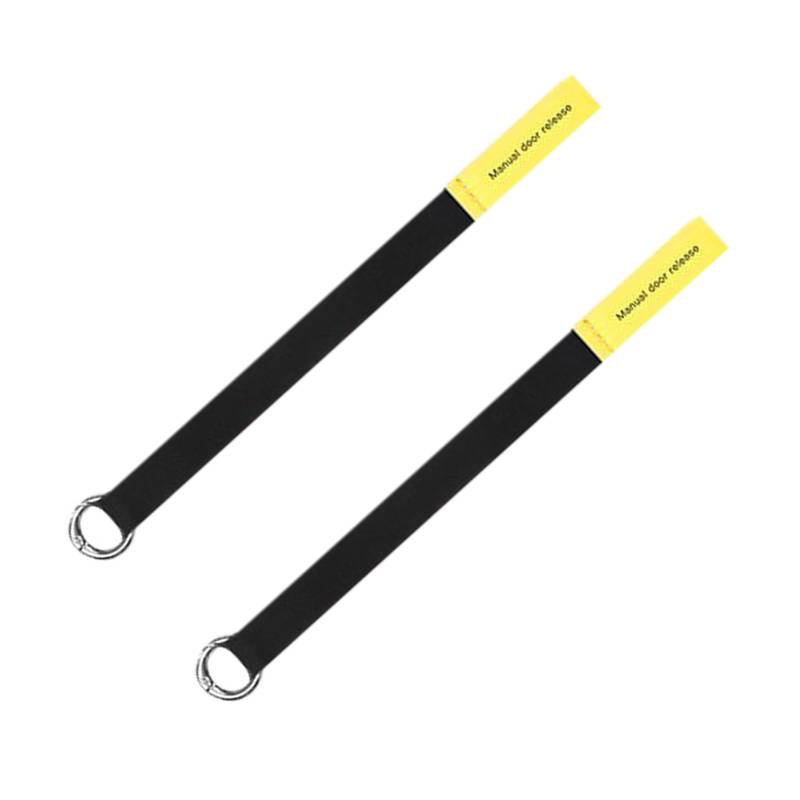 Lerpwige 2pcs Einfach Zu Bedienend Zu Verwenden Nylon Seil Lanyard Für Autotür Öffnung Seil Notfälle Release Benutzerfreundlich von Lerpwige