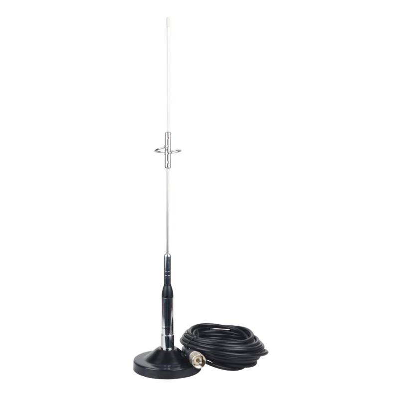 Lerpwige Halterung/UHF (144/430Mhz) für Autoradio 2,15/3,0dBi High Gains 150W von Lerpwige