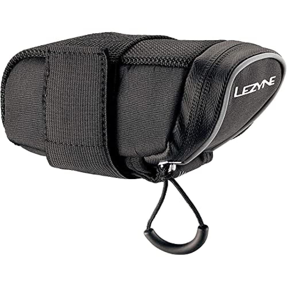 LEZYNE Unisex Satteltasche Micro Caddy Sattel-/Trainer-/laufradtasche, Schwarz, 45.5 x 34.0 x 26.5 cm, 0.23 Liter von LEZYNE