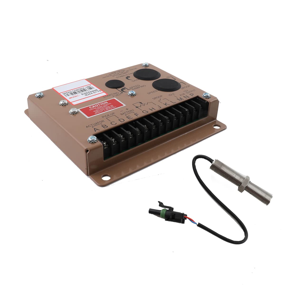 Lfhelper Elektronische Drehzahlregler Motordrehzahlregler Motorregler-Generator-Bedienfeld Für Dieselmotoren Generatoren ESD5500E neu von Lfhelper