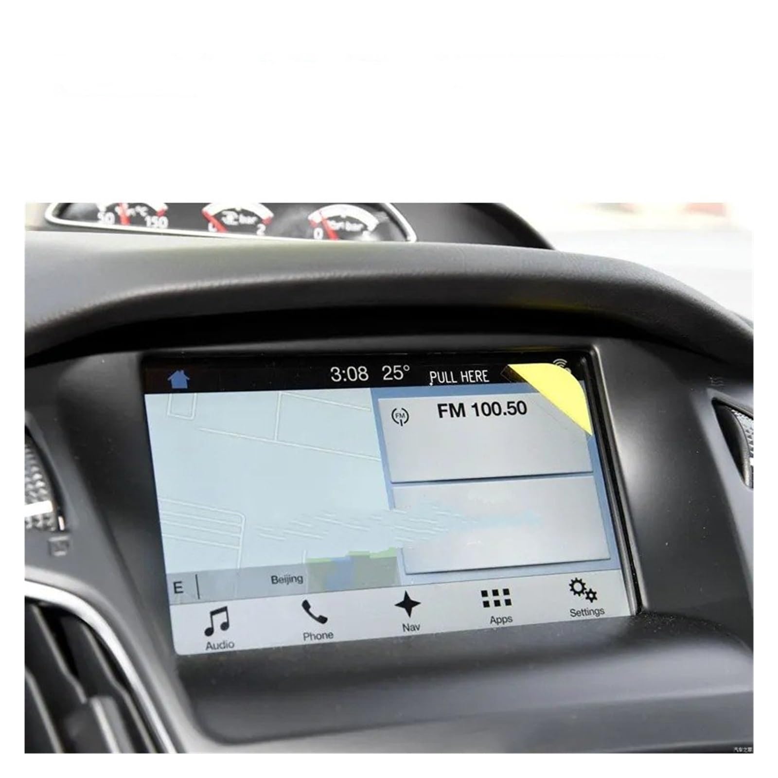 GPS Displayschutzfolie 8 Zoll CPS Displayschutzfolie Aus Gehärtetem Glas Für Ford Für Focus RS ST Für SYNC2 Für SYNC3 2013–2018 Instrumententafel Schutzfolie von Lhdktee