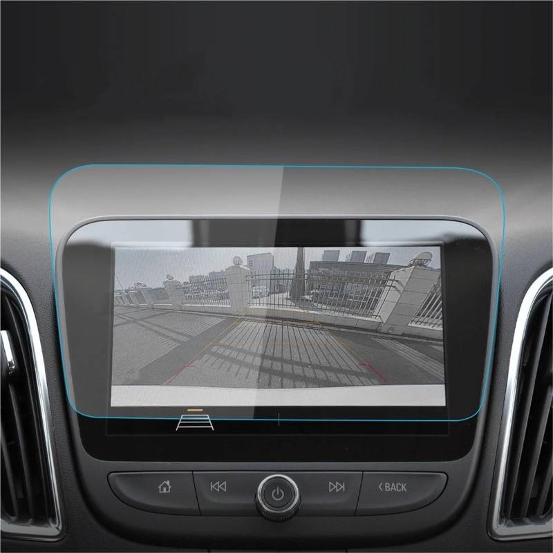 GPS Displayschutzfolie Auto Aufkleber Screen Protector Für Carplay Für Chevrolet Für Malibu 2023 Auto Display Navigation Gehärtetem Glas Schutz Film Instrumententafel Schutzfolie(HD for 23 Malibu) von Lhdktee