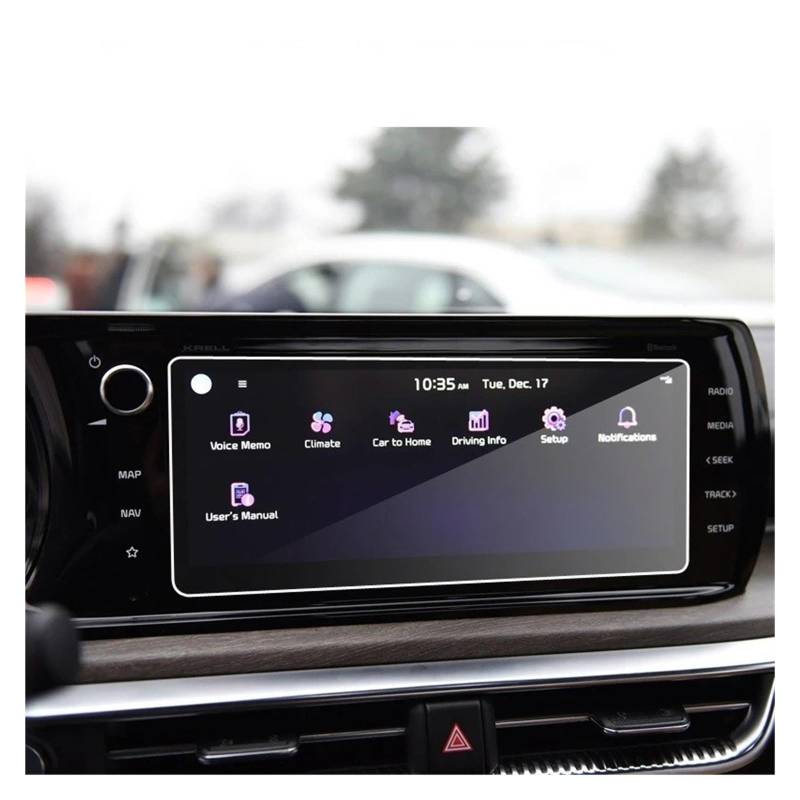 GPS Displayschutzfolie Für Kia K5 2020 Auto 9H Gehärtetes Glas LCD Navigation Bildschirm Schutzfolie Aufkleber Instrumententafel Schutzfolie von Lhdktee