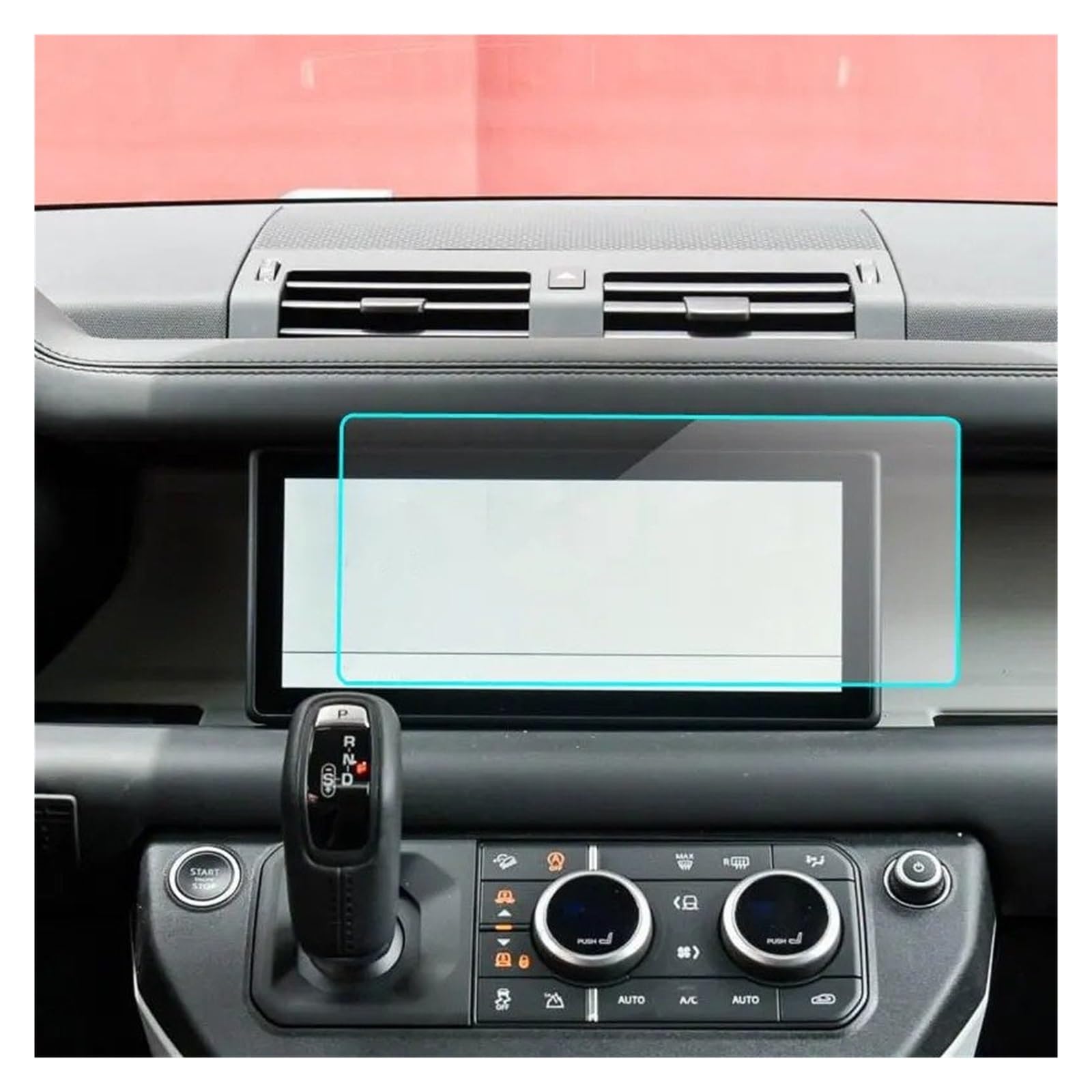 GPS Displayschutzfolie Für Land Für Rover Für Defender 90 110 10 Zoll 2020 2021 GPS Navigation Center Display Gehärtetem Glas Screen Protector Auto Innen Instrumententafel Schutzfolie von Lhdktee