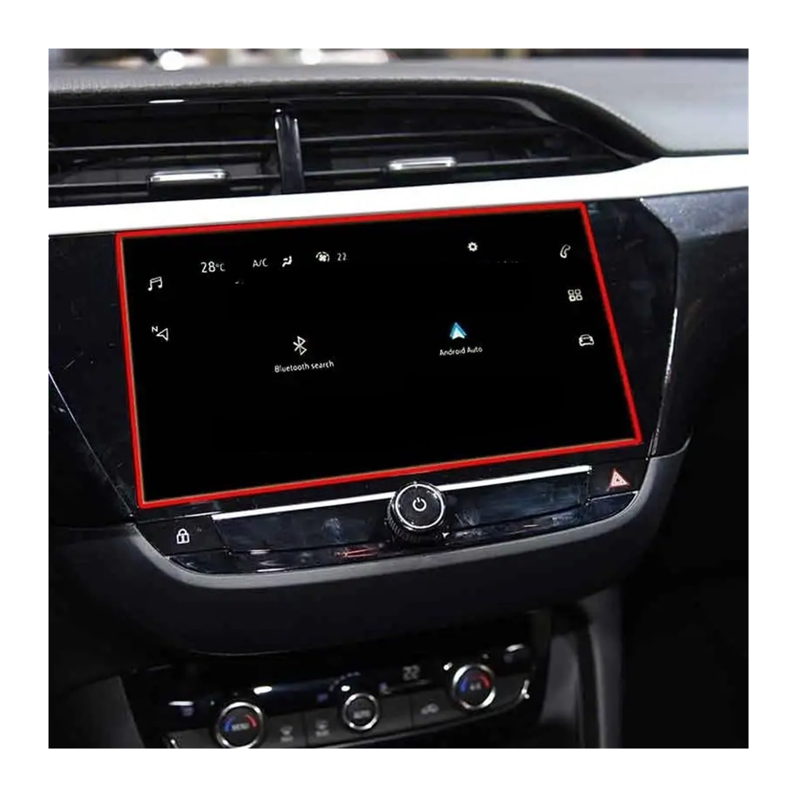 GPS Displayschutzfolie Für Opel Für Corsa GS Für Linie/Für Corsa F 2020 2021 7 Zoll Auto Infotainment Radio GPS Navigation Gehärtetem Glas Screen Protector Instrumententafel Schutzfolie von Lhdktee