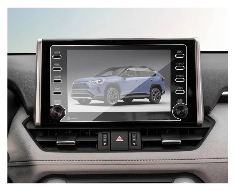 GPS Displayschutzfolie Für Toyota Für RAV4 2019-2022 8 Zoll Auto LCD GPS Navigation Gehärtetem Glas Bildschirm Film Schutz Instrumententafel Schutzfolie von Lhdktee