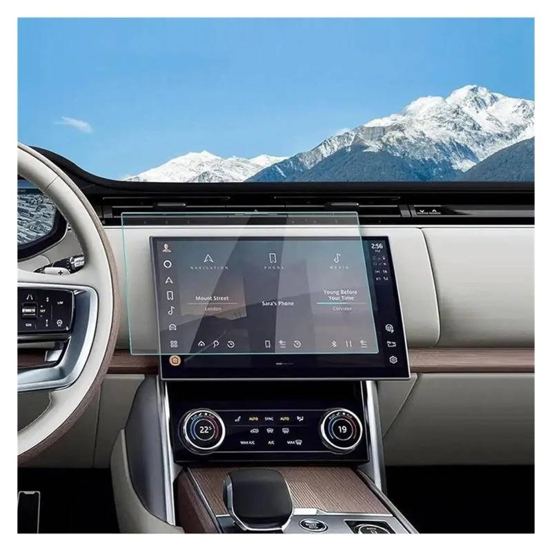 GPS Displayschutzfolie Gehärtetem Glas Screen Protector Für Land Für Rover Für Range Für Rover 2023 2024 13,1 Zoll Auto LCD GPS Navigation Touch Screen Film Instrumententafel Schutzfolie von Lhdktee