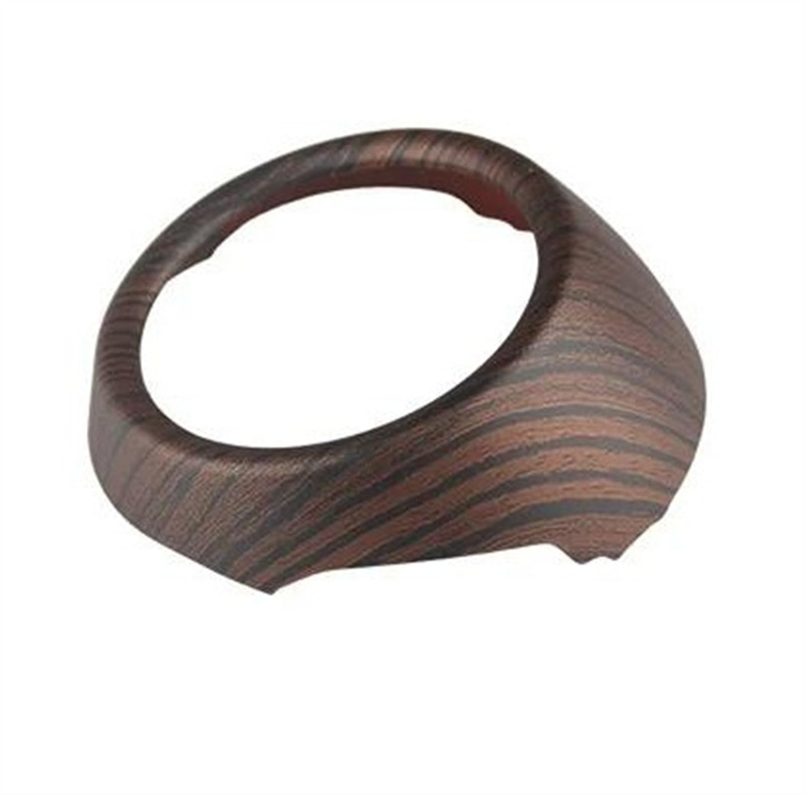 Schalttafelverkleidung 4 Stücke Auto Innentürgriff Dekorative Ring Aufkleber ABS Kunststoff Türgriff Außenring Aufkleber Für Mini Für Cooper Für F60 Autokonsolenverkleidung(Wood Grain) von Lhdktee