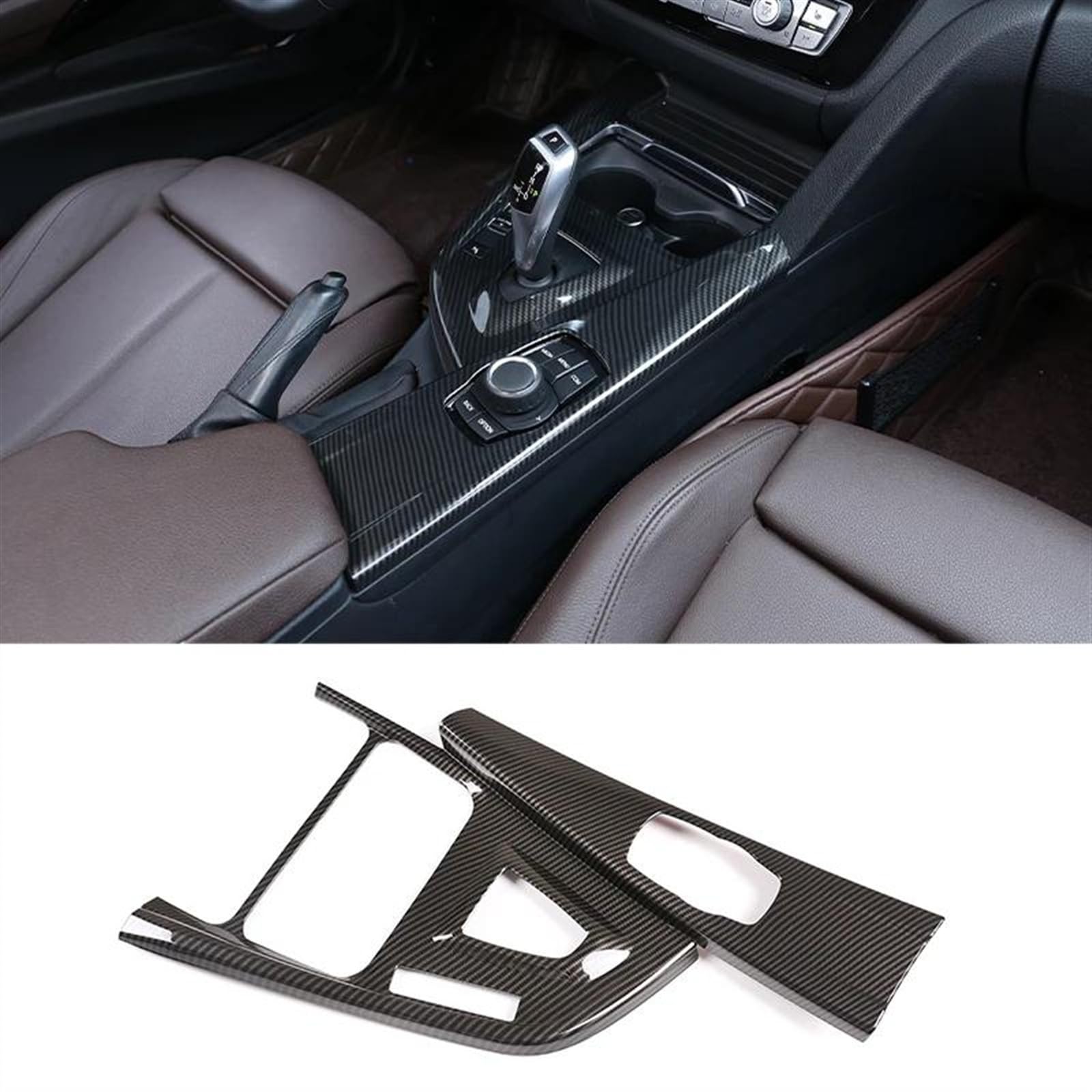 Schalttafelverkleidung Auto Innen Kit Dashboard Konsole Dekoration Abdeckung Trim Aufkleber Für 3 4er F30 F31 F32 F35 2013 2014 2015 2016 2017 2018 2019 Autokonsolenverkleidung(20-LHD) von Lhdktee