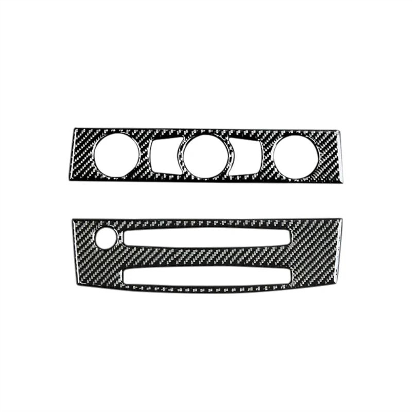 Schalttafelverkleidung Für 5 Series E60 2004 2005 2006 2007 2008 2009 2010 Auto Innenverkleidung Klimaanlage CD Bedienfeld Aufkleber Autokonsolenverkleidung(Type C) von Lhdktee