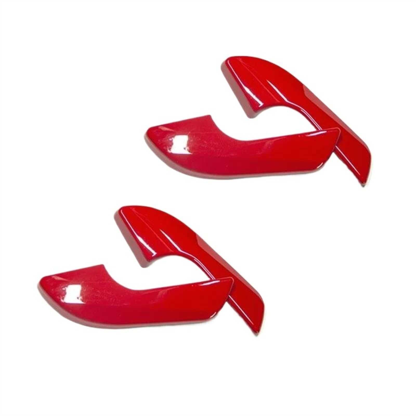 Schalttafelverkleidung Für Alfa Für Romeo Für Giulietta Tür Inner Griff Dekoration Shell Schutzhülle Auto Aufkleber Innen Zubehör Trim Autokonsolenverkleidung(Red-4pcs) von Lhdktee