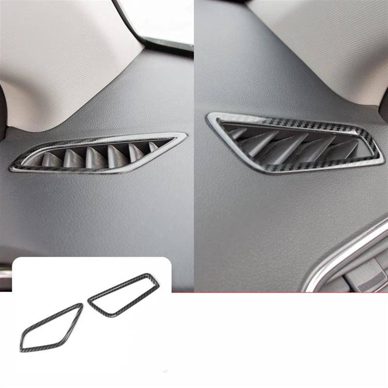 Schalttafelverkleidung Für Hyundai Für Elantra 2016 2017 2018 2019 C1580 Edelstahl Zentrale Dashboard Air Outlet Panel Abdeckung Trim Autokonsolenverkleidung(Style 2) von Lhdktee