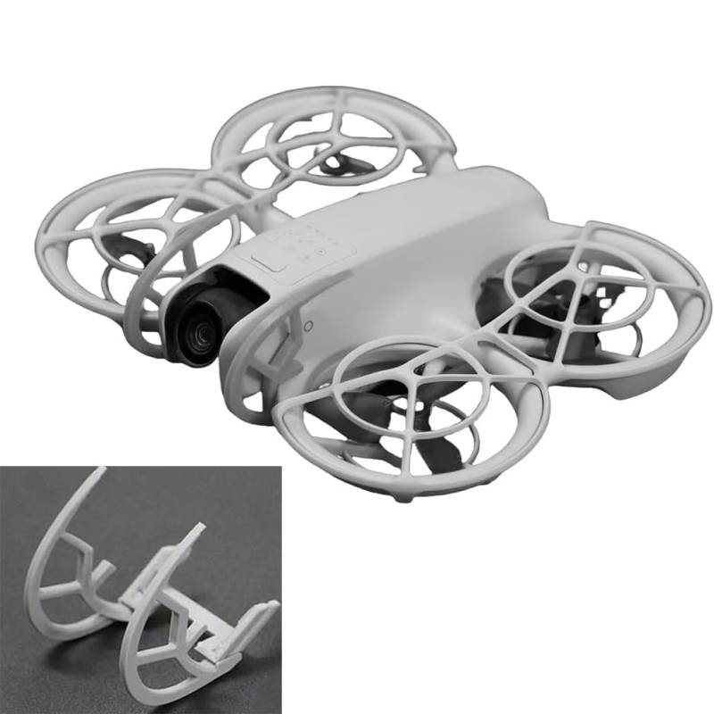 Gimbal Bumper Schutz für DJI Neo, Schnellspanner PTZ-Stoßfänger, Antikollisionsschutz Schutzleiste Bumper Guard für DJI Neo Fly Combo Drohne Zubehör (Gray) von LiLiTok