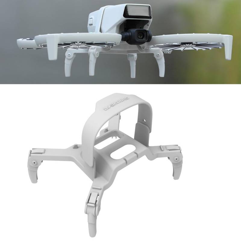 Landefüße Landing Gear Fahrwerk Zubehör für DJI Flip, Klappbar Fahrwerk Landefüße, Fahrwerk für DJI Flip, Fahrwerk Landefüße für DJI Flip Accessories (Grau) von LiLiTok