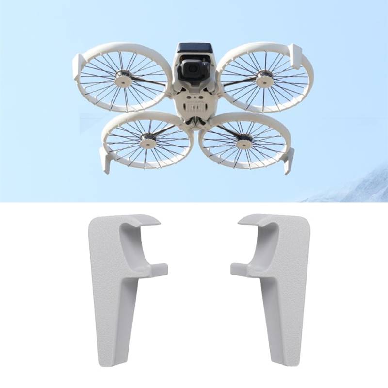 Landing Gear für DJI Flip Landefüße – Erweiterte Fahrwerk Landegestell Erhöhte Stativbeine Gimbal Schutz Halterung Für DJI Flip Zubehör von LiLiTok