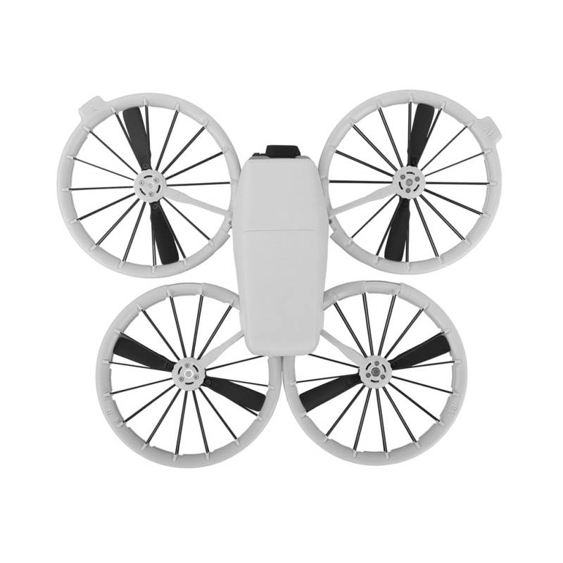 LiLiTok Propellerschutz für DJI FLIP Drohne Ganzkörper, Stoßstangenring, schützend, Antikollisions-, stoßfester Beschützer für DJI Flip Fly Mehr Combo-Zubehör, grau von LiLiTok