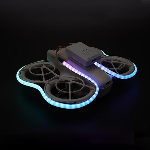 Neo Nachtlicht-Leuchtstreifen für DJI Neo/DJI Avata Drohne Night Light-Warnlicht-Streifen für DJI Neo Zubehör (Druckknopf Version) von LiLiTok