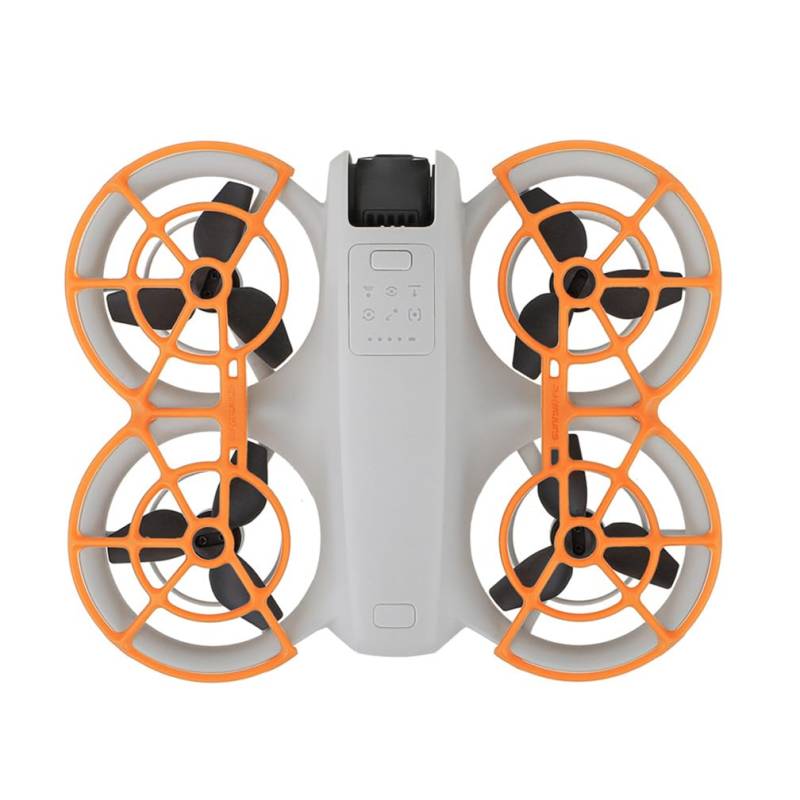 Propellerschutz für DJI NEO, Propellerschutz Bumper Anti-Collision Stoßstange Schutzhülle Ring für DJI NEO Zubehör (Orange) von LiLiTok