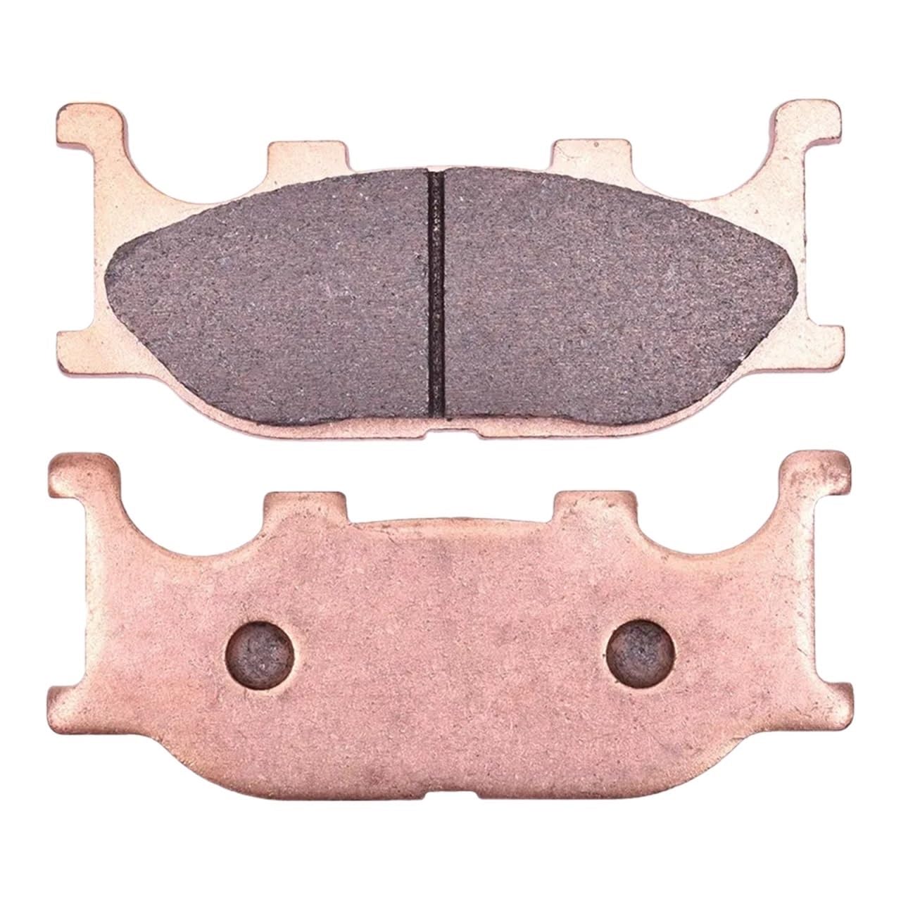 Bremsbeläge vorn for FZ6 Naked Non ABS 2-Kolben-Bremssattel 1B3/1B3D FZ6-NS FZ6NS FZ6 for F.az,er Halbverkleidung FZ 6(Copper Based) von LiMinM