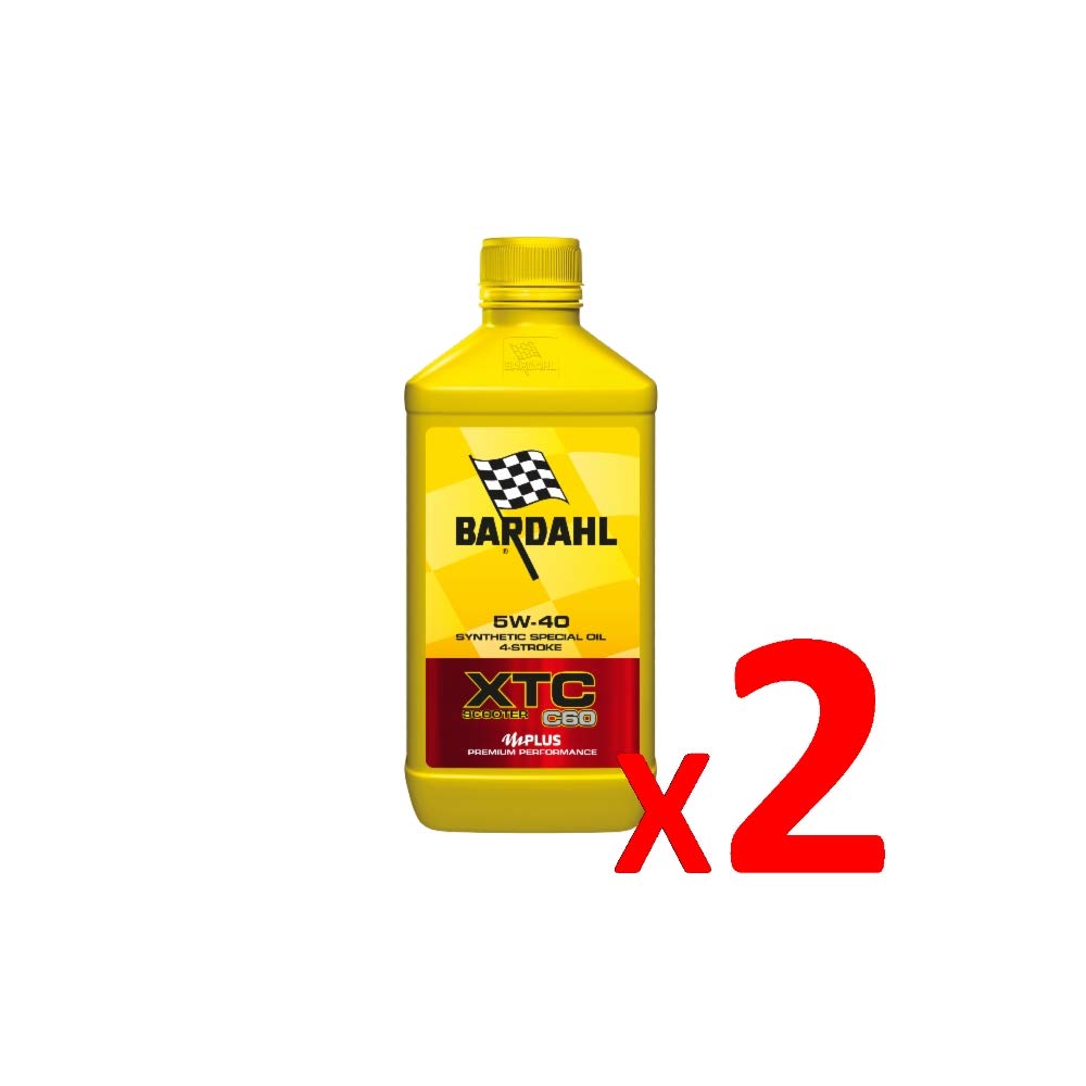 Bardahl Motorradöl XTC C60 Scooter 5W-40 4-Takt 1 Liter - 362040 (2) von Bardahl