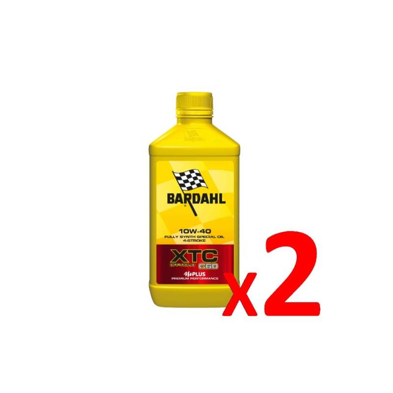 Bardahl XTC C60 10W-40 Off Road 4 Tempi 1 Liter synthetisch - 351140 von Bardahl